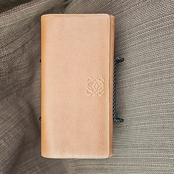 Loewe Handbags - Vintage Loewe Front Flap Anagram Long Wallet